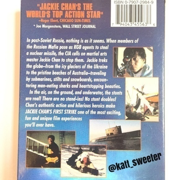 Vintage Jackie Chan’s FIRST STRIKE (1996) - VHS - Picture 4 of 10